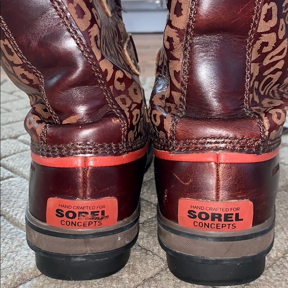 SOLD! Sorel Tall Leopard Joan of Arctic Boots - Picture 11 of 11